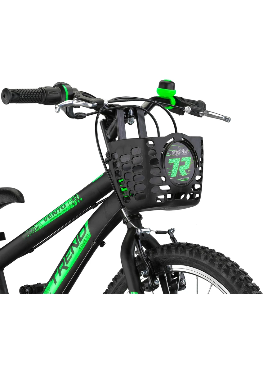 Trendbike Mistral M 20 Jant Vitesli Çocuk Bisikleti 6-9 Yaş Çocuk Bisikleti Siyah-Neon Yeşil 20.410-S-NY